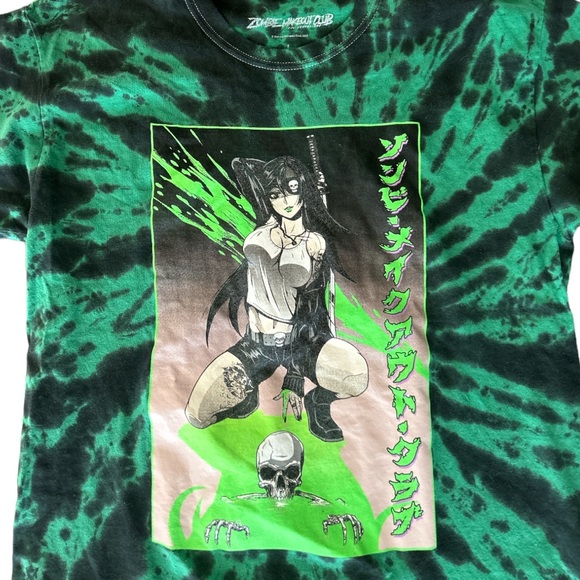 Tie Dye Anime Shirt - Picture 3 of 5